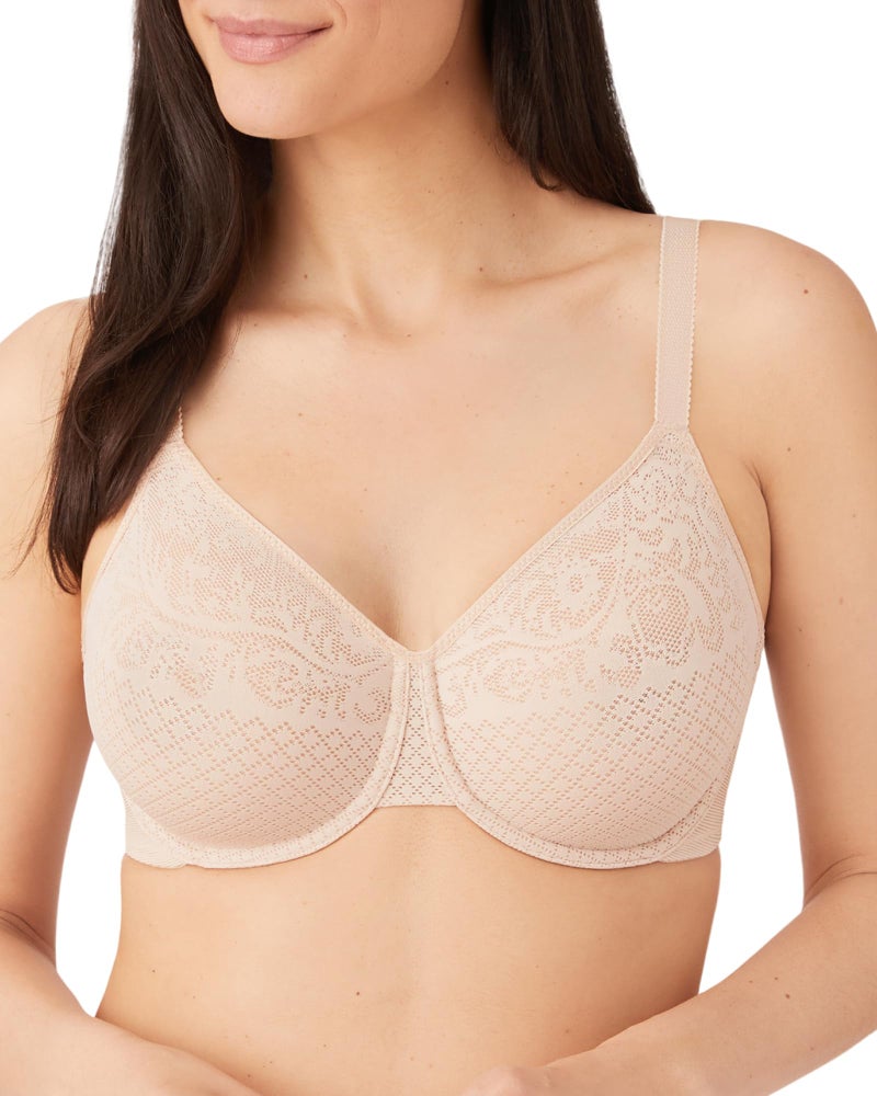 Wacoal Women's Visual Effects Minimizer Bra,Sand,36DD - Image 1